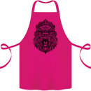 Mandala Art Ape Cotton Apron 100% Organic Pink