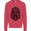 Mandala Art Ape Kids Sweatshirt Jumper Heliconia
