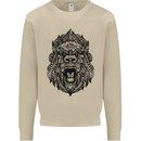 Mandala Art Ape Mens Sweatshirt Jumper Sand