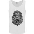 Mandala Art Ape Mens Vest Tank Top White