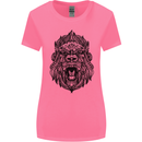 Mandala Art Ape Womens Wider Cut T-Shirt Azalea
