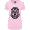 Mandala Art Ape Womens Wider Cut T-Shirt Light Pink