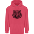 Mandala Art Tiger Childrens Kids Hoodie Heliconia