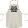 Mandala Art Tiger Cotton Apron 100% Organic Natural