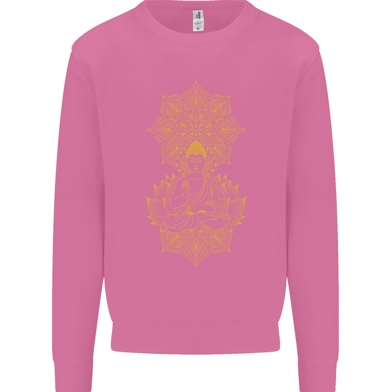 Mandala Buddha Art Mens Sweatshirt Jumper Azalea
