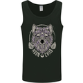 Mandala Wolf Mens Vest Tank Top Black