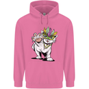 Mardi Gras Festival Cat Childrens Kids Hoodie Azalea