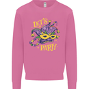 Mardi Gras Lets Party Mens Sweatshirt Jumper Azalea