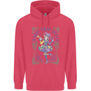 Mardi Gras Queen Childrens Kids Hoodie Heliconia