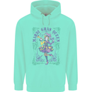 Mardi Gras Queen Childrens Kids Hoodie Peppermint