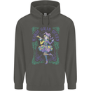 Mardi Gras Queen Childrens Kids Hoodie Storm Grey