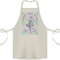 Mardi Gras Queen Cotton Apron 100% Organic Natural