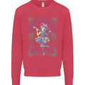 Mardi Gras Queen Kids Sweatshirt Jumper Heliconia