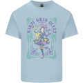 Mardi Gras Queen Kids T-Shirt Childrens Light Blue