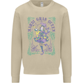 Mardi Gras Queen Mens Sweatshirt Jumper Sand