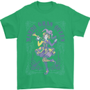 Mardi Gras Queen Mens T-Shirt 100% Cotton Irish Green