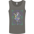 Mardi Gras Queen Mens Vest Tank Top Charcoal