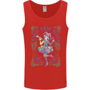 Mardi Gras Queen Mens Vest Tank Top Red