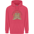 Mardi Gras Shake Your Bootie Childrens Kids Hoodie Heliconia