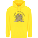 Mardi Gras Shake Your Bootie Childrens Kids Hoodie Yellow
