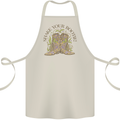 Mardi Gras Shake Your Bootie Cotton Apron 100% Organic Natural