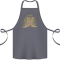 Mardi Gras Shake Your Bootie Cotton Apron 100% Organic Steel