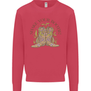 Mardi Gras Shake Your Bootie Kids Sweatshirt Jumper Heliconia