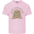 Mardi Gras Shake Your Bootie Kids T-Shirt Childrens Light Pink