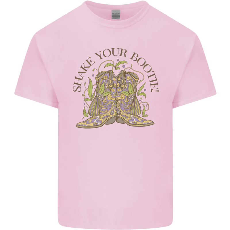 Mardi Gras Shake Your Bootie Kids T-Shirt Childrens Light Pink