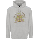 Mardi Gras Shake Your Bootie Mens 80% Cotton Hoodie Sports Grey