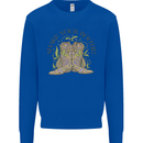 Mardi Gras Shake Your Bootie Mens Sweatshirt Jumper Royal Blue
