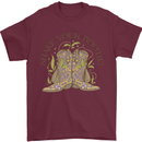 Mardi Gras Shake Your Bootie Mens T-Shirt 100% Cotton Maroon