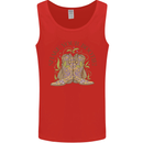 Mardi Gras Shake Your Bootie Mens Vest Tank Top Red