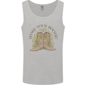 Mardi Gras Shake Your Bootie Mens Vest Tank Top Sports Grey