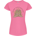 Mardi Gras Shake Your Bootie Womens Petite Cut T-Shirt Azalea