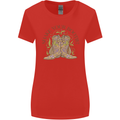 Mardi Gras Shake Your Bootie Womens Wider Cut T-Shirt Red