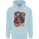 Mariachi Skeleton Cinco De Mayo Skull Childrens Kids Hoodie Light Blue