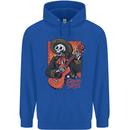 Mariachi Skeleton Cinco De Mayo Skull Childrens Kids Hoodie Royal Blue