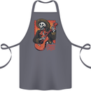 Mariachi Skeleton Cinco De Mayo Skull Cotton Apron 100% Organic Steel