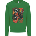 Mariachi Skeleton Cinco De Mayo Skull Kids Sweatshirt Jumper Irish Green