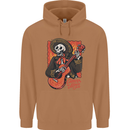 Mariachi Skeleton Cinco De Mayo Skull Mens 80% Cotton Hoodie Caramel Latte