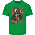 Mariachi Skeleton Cinco De Mayo Skull Mens Cotton T-Shirt Tee Top Irish Green