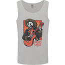 Mariachi Skeleton Cinco De Mayo Skull Mens Vest Tank Top Sports Grey