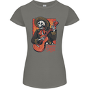 Mariachi Skeleton Cinco De Mayo Skull Womens Petite Cut T-Shirt Charcoal