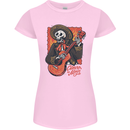 Mariachi Skeleton Cinco De Mayo Skull Womens Petite Cut T-Shirt Light Pink