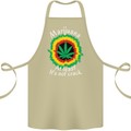 Marijuana at Least Its Not Crack Weed Cotton Apron 100% Organic Khaki