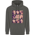 Marilyn Collage Celebrity Fashion Childrens Kids Hoodie Storm Grey