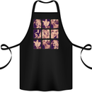 Marilyn Collage Celebrity Fashion Cotton Apron 100% Organic Black