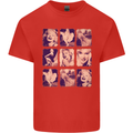 Marilyn Collage Celebrity Fashion Kids T-Shirt Childrens Red