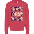 Marilyn Collage Celebrity Fashion Mens Sweatshirt Jumper Heliconia